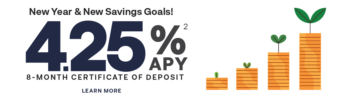8 Month CD 4.25%