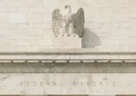 Picture of statue at Federal Reserve